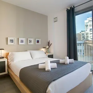 Bbarcelona Gaudi Flats Апартаменты Барселона